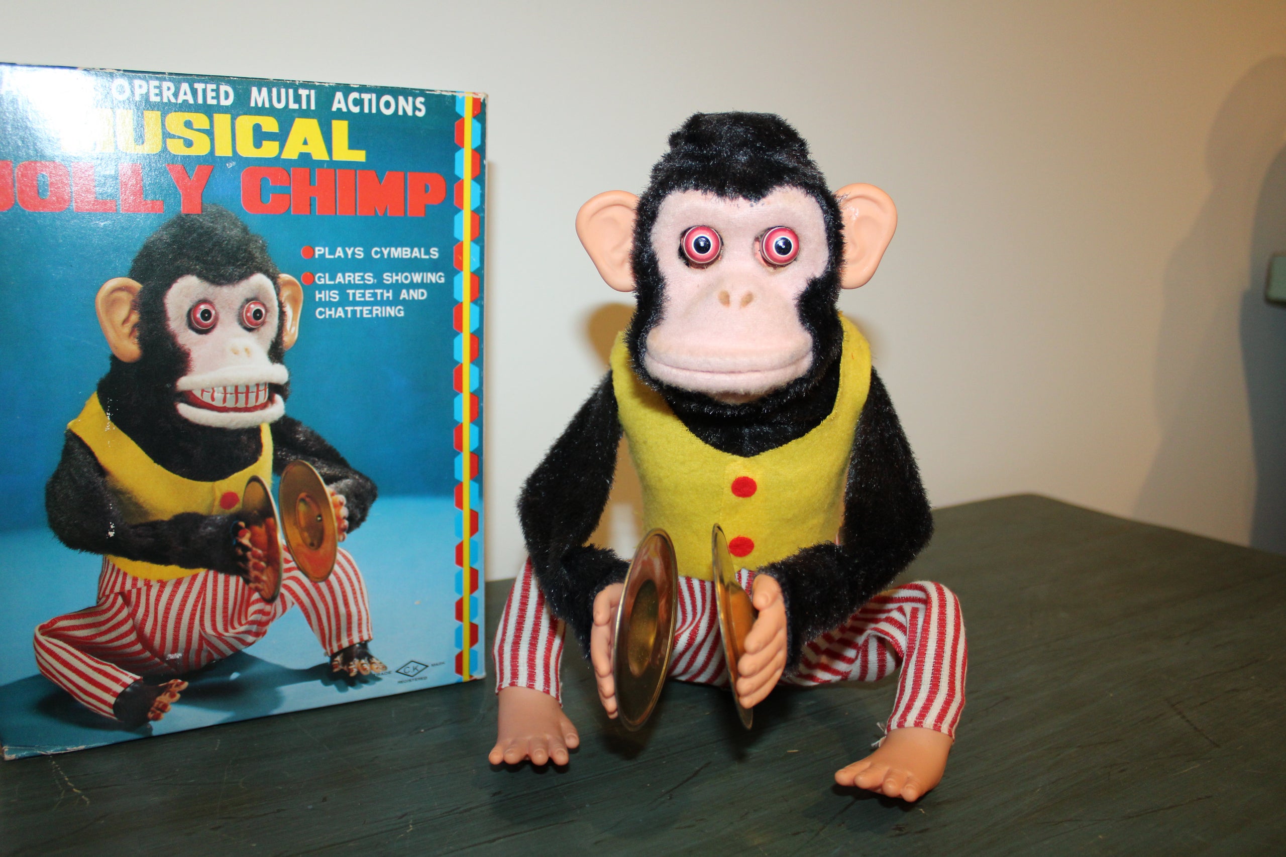 Musical jolly chimp clearance for sale